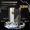 thumbnail image 4 of CUBOT King Kong X Rugged Smartphone 5G, 32GB 512GB,Android 14 Rugged Phones, 10200mAh, 6.583" FHD-Black, 4 of 7