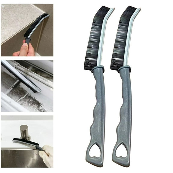 Konghyp Ultra-Fine Bristle Cleaning Brush Set: Ergonomic Handle For Deep Cleaning In Narrow Gaps And Hard-To-Reach Places