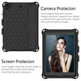 thumbnail image 3 of iPad 9.7 Case with PET Screen Protector, Dteck Heavy Duty Rugged Shockproof Case For iPad 6th Gen/ 5th Gen / Air 2 / Air 1st /iPad Pro 9.7 (not Fit iPad 2 3 4 9.7"), Shoulder Strap / Kickstand, Black, 3 of 7