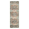 thumbnail image 3 of Haperlare Runner Rug Vintage Distressed Machine Washable Area Rug for Living Room Bedroom Traditional Medallion Floral Non Slip Stain Resistant Accent Rug, 2' x 6' Green Brown, 3 of 7