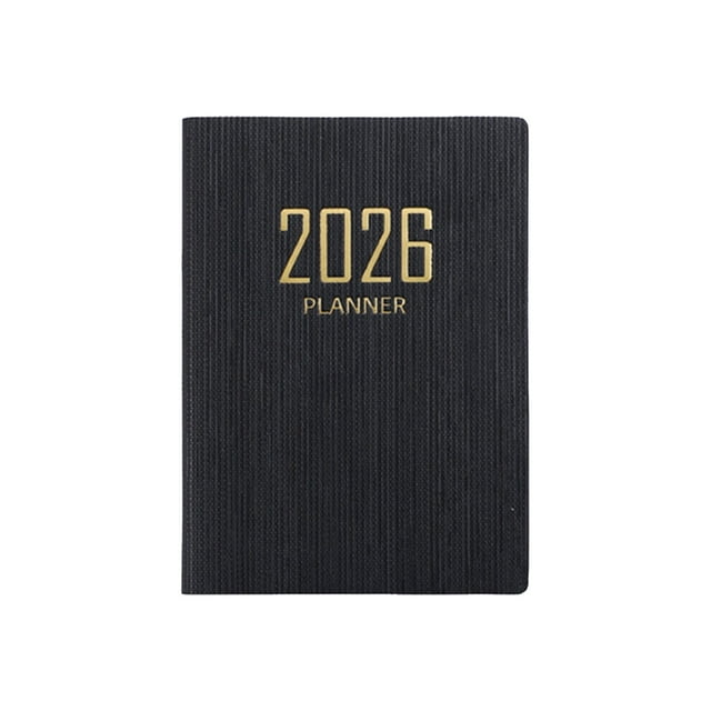 2026 Daily Pocket Planner A7 Size 2.9X4.1 Inch, Travel Journal Notebook for School Office, Memo Notepad with Easy Writing, Multifunctional Organizer for Students, 1 Daily Planner Pocket Book
