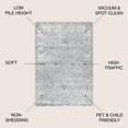 thumbnail image 2 of JONATHAN Y MODERN PERSIAN 6' Square Area Rug, Vintage - Light Grey, MDP107B-6SQ, 2 of 8