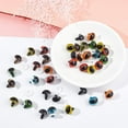 thumbnail image 2 of 70pcs Safety Eyes 7 Color 18mm Plastic Craft Eyes Cat Doll Eyes with 70pcs Washers Stuffed Animal Eyes Amigurumi Eyes, 2 of 7