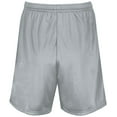thumbnail image 3 of Augusta AG1850 7-inch Modified Mesh Shorts-Silver-XL, 3 of 5