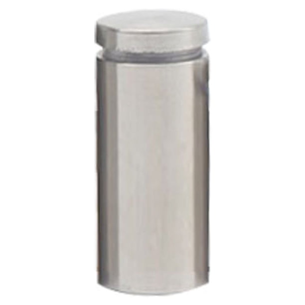 Scienceny Tornillo publicitario Hueco de alto brillo Diseño aerodinámico Espejo de vidrio Clavo Tuerca ligera Perno Soporte para colgar en la pared 12x20 Herramientas y ferretería 16x30mm Scienceny TO008095-12B