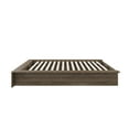 thumbnail image 6 of Nexera James Queen Size Platform Bed Frame, Gray, 6 of 6