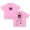 Pink, variant on Quackity For The World T-shirt Crewneck Short Sleeve Cotton Tee Women Men Streetwear Tops