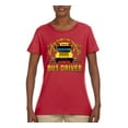 thumbnail image 2 of Wild Bobby, Transporting the Worlds Most Precious Cargo Bus Driver Cars and Trucks Womens Graphic T-Shirt, Red, XX-Large, 2 of 3