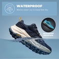 thumbnail image 4 of NORTIV 8 Men's Wide Toe Box Hiking Shoes Low Drop Waterproof Hiking Shoes for Walking Outdoor Trekking Camping Climbing Daily Fashion Sneakers, 4 of 9
