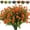 E, variant on Artificial Flowers for Outdoor Indoor,6PC,Fake Artificial Greenery,UV Resistant No Fade,for Wedding Bridle Bouquet Home Garden Kitchen Office Table Vase