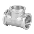 thumbnail image 3 of Easy Install No Leakage Tee Connector, Wear-resistant Threaded Pipe Connector, For Building Materials Hardware Plumbing Gas 1in X 1in X 1in Female Thread, 3 of 8