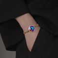 thumbnail image 4 of Peace-sign Bracelets, Adjust-able Chain, Suitable For Party, Engagement, Wedding, Prom, Dating, 4 of 4