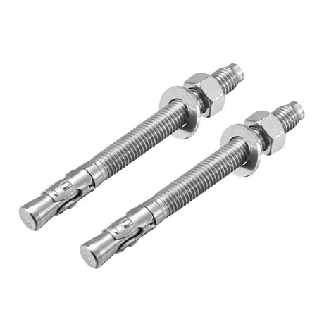 

M12x130mm Expansion Bolt Screw for Concrete 304 Stainless Steel 2 Pack