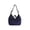Blue, variant on Canvas Tote Bag Large Capacity Crossbody Shoulder Handbag for Women 17.3 X 13.4 Inches Daily Use