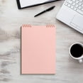 thumbnail image 5 of WFDC Top Spiral Notebook 8.3x5.6 Steno Notebook Top Spiral Notebook 60 Pages Top Bound Spiral Notebook Cover Inner Pocket,Spiral Notebook for Work Office Gift,A5 - Blank Paper - Pink, 5 of 5