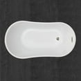 thumbnail image 5 of WOODBRIDGE 54" Freestanding Bathtub Contemporary Soaking Tub BTA1807, 5 of 6