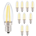 thumbnail image 1 of Bombilla LED BuyWeek Regulable 10 Piezas E12 Luz de Filamento Largo, 1 of 12