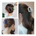 thumbnail image 5 of Heart Hair Claw Clips for Women Girls Cute Hair Accessories Jaw Clips for Hair Clamps Matte Hair Catch Clips Non Slip Hairgrip 4Pcs, 5 of 5