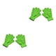 thumbnail image 1 of Qarigey 1 par de guantes para niños, accesorio de ropa de estilo Simple, calentador de dedos para exteriores, cubiertas para calentar las Verde 2piezas, 1 of 6