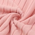 thumbnail image 4 of mgoYE Women's Maternity Shirts, Ribbed Long Sleeve Pregnancy Sweaters Crew Neck Slit Side Knit Pregnant Tunic Tee Top(Pink,XL), 4 of 9