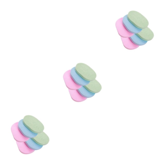 Maytalsory 1/2/3/5 6pieces Non-Irritating Sponge For Gentle Makeup Removal Effective Effective thick 3PCS