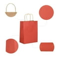 thumbnail image 2 of 12 Pcs Gift Bags Kraft Paper Bags with Handles for Birthday Party Favor Bags, 2 of 9