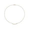 thumbnail image 4 of Everly Women's Diamond 14k Rose Gold Necklace, 4 of 7