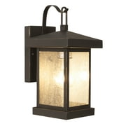 Trans Globe Lighting 45640 Asian 1 Light Down Lighting Outdoor Square Wall Sconce From The