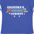 thumbnail image 4 of Inktastic Grandmas Little Cowboy with Cowboy Hat and Boots Boys Toddler T-Shirt, 4 of 5