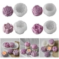 thumbnail image 2 of Elegant Flower Silicone Ornament Mold Stylish Floral Silicone Mold for Crafting and Creative Projects, 2 of 9