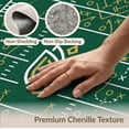 thumbnail image 6 of ODIKA Theme Playbook Design With Arrows And Yard Lines Football Field Sport Playful for Dining Room, Basement, Large Office, Non-Slip Chair-Friendly, 6 of 7