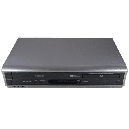 Restored Toshiba SD-V395 Progressive Scan DVD/VCR Combo Player w/ Original Remote, Manual, A/V Cables, & HDMI Converter (Refurbished)