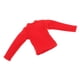 thumbnail image 4 of Camiseta de manga larga en miniatura 1:12, ropa de muñeca hecha a mano para modelo de muñeca de 6 pulgadas, Rojo, 4 of 9
