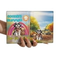 thumbnail image 3 of Goodbye Summer Shih Tzu Hello Fall Time for School Travel Passport Wallet Lion Dog Lover Gifts PU Leather Passport Holder Cover - 02014, 3 of 5