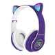 thumbnail image 5 of Audifonos Gamer Bluetooth Necnon Nbh-07 Oreja Gato purpura Unitalla NECNON NBH-07, 5 of 5