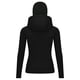 thumbnail image 4 of Chaqueta deportiva de invierno para niños, de color liso, de manga larga, con capucha, informal, con cremallera y bolsillos, de poliéster., 4 of 6