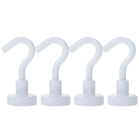 

4Pcs Magnetic Hooks Practical Home Clothes Hangers Simple Bedroom Coat Hooks