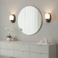 thumbnail image 2 of C Cattleya 5inch 1-Light Oil-rubbed Bronze Vanity Light with White Opal Glass, 2 of 8