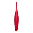 thumbnail image 2 of Satisfyer Twirling Fun Tip Vibrator - Lay-on Vibrator with Circulating Tip for Targeted Clitoris Stimulation and Erogenous Zones, Waterproof, Rechargeable (Poppy Red), 2 of 6