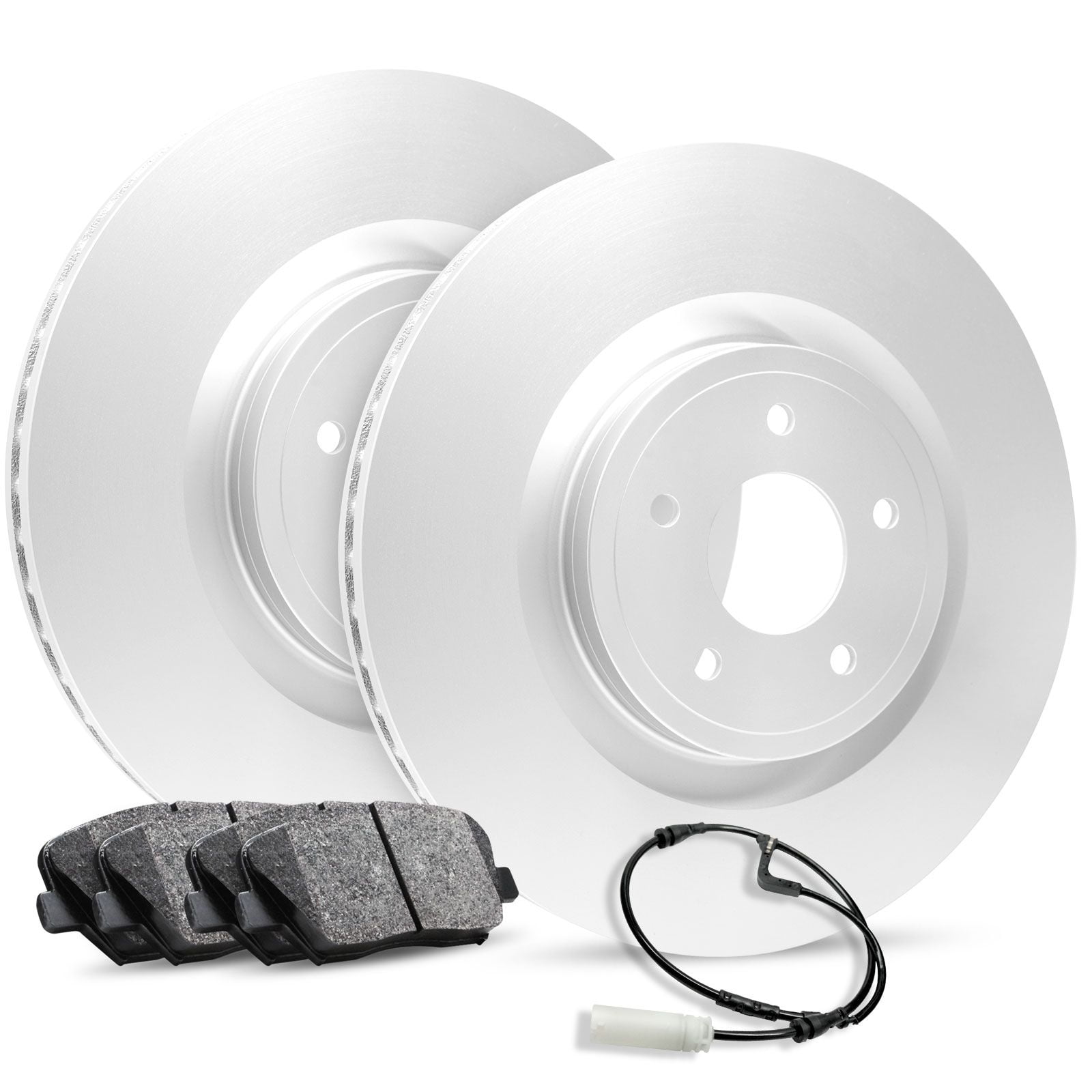 Hardware Kit Front Brake Rotors with Ceramic Pads and Sensor Wire 1PB.31130.52