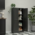 thumbnail image 4 of Polup 60"Tall Black Metal Garage Storage Cabinet,Locking Garage Tool Cabinets,Doors and Adjustable Shelves, 4 of 10