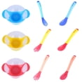 thumbnail image 2 of Alimentación Del Bebé Baby Gyro Bowl Universal 360 Girar A Prueba Derrames Bowl+Cuchara, 2 of 5