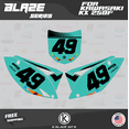 thumbnail image 3 of Kalair GFX Graphics Kit for Kawasaki KX250F (2009-2012) Blaze Series, 3 of 5