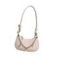 thumbnail image 4 of Bolso de hombro para mujer hecho de , con cremallera, bolso para las axilas para ir de compras, vacaciones, 4 of 9