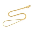 thumbnail image 2 of 120 pc Brass Round Snake Chain Necklaces Golden 15.7 inch, 2 of 3