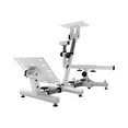 thumbnail image 1 of Arozzi Velocit�� - Racing simulator cockpit wheel/pedals stand - metal - white, 1 of 11