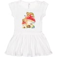 thumbnail image 3 of Inktastic Mushroom Cottage Girls Toddler Dress, 3 of 5