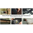 thumbnail image 3 of Phone Pocket Stick On Smart Phone Wallet - RFID Blocking for credit cards, cash, ID and more! BONUS *2 Pack*, 3 of 8