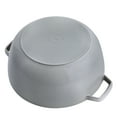 thumbnail image 6 of Staub Cast Iron Essential French Oven, Dutch Oven, 5-quart, serves 5-6, Made in France - Graphite Grey, 6 of 8