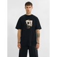 thumbnail image 1 of Camiseta con estampado "Spades A" para hombre, cuello redondo informal, ligeramente elástica, manga corta de moda de verano, corte regular, camisetas informales., 1 of 7